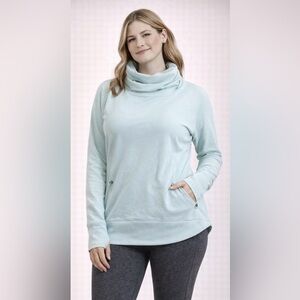 Lululemon mint green cowl neck Sweater